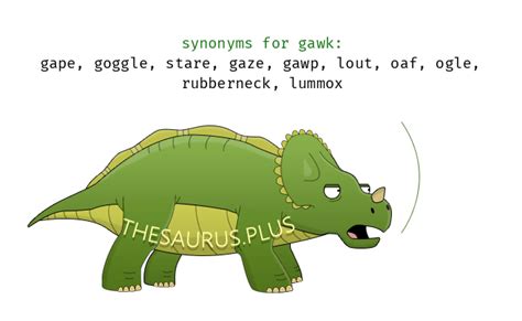 gawk antonyms|GAWK in Thesaurus: 100+ Synonyms & Antonyms for GAWK